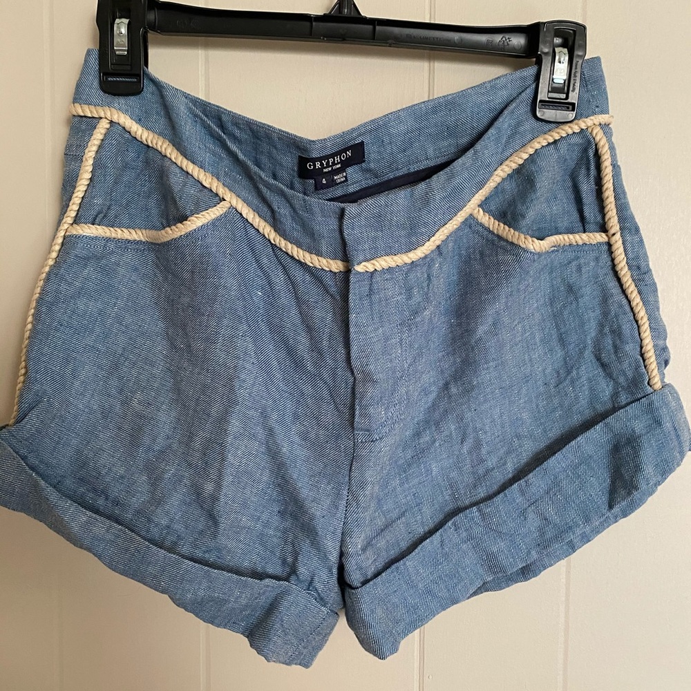 Denim shortie
